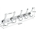 thumbnail image 6 of Luniquz Wall Mounted Coat Rack, Five Heavy Duty Tri Hooks All Metal Construction for Jacket Coat Hat in Mudroom Entryway, 6 of 6