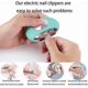 thumbnail image 2 of Electric Nail Clipper For Thick Nails Safety Automatic Electric Nail Trimmer For Caregivers, Elderly, Adults And Children(blue), 2 of 5