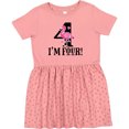 thumbnail image 3 of Inktastic 4th Birthday Flamingo Girls Toddler Dress, 3 of 5
