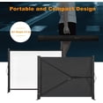 thumbnail image 4 of Portable Projector Screen with Stand, 50 Inch 4:3, Outdoor Projector Screen, Lightweight and Retractable, 1.2 High Gain Wrinkle-Free Video Project Screens, for Home Cinema, Meeting Presentat., 4 of 5