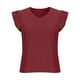 thumbnail image 3 of Ropa de trabajo,Camiseta de cuello en V para mujer, estilo humorístico vintage, 95 % poliéster, 5 % elastano, para uso diario, talla XL, sopatenor, 3 of 7