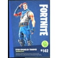 thumbnail image 2 of Star-Spangled Trooper USA Card 2019 Panini Fortnite Series 1 Crystal Shard #142, 2 of 2