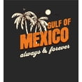 thumbnail image 5 of Gulf of Mexico Always & Forever Youth Black Long Sleee Hoodie-Medium, 5 of 6