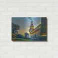 thumbnail image 3 of Luxe Metal Art 'Milan Italy Castello Sforzesco' by Pedro Gavidia, Metal Wall Art, 24"x16", 3 of 8