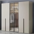 thumbnail image 2 of Big Nordic Wardrobe Modern Wooden Storage Organizer Clothes Closet Wardrobe Cabinet Bedroom Roupeiro De Quarto Home Furniture My Lux Decor Round, 2 of 23