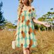 thumbnail image 4 of Vestido VERSAILLES de manga corta, vestidos de verano para mujer, vestidos para ocasiones especiales, vestidos casuales, ropa femenina, 4 of 7