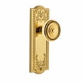 thumbnail image 4 of Grandeur Parsol_Sd_Na Parthenon Solid Brass Rose Single Dummy Door Knob - Nickel, 4 of 6