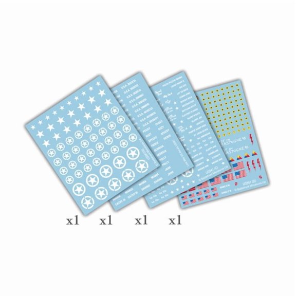 Flames of War: American Decal Sheets
