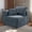 37.5" Gray, variant on Shaiaield 29" Black Single Sofa Chair with a Large Backrest Pillows,Compression Corduroy Sofa,Boneless Square Couch Chair for Living Room