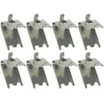 thumbnail image 1 of 8 piezas de clips para estantes de congelador, clips de soporte para refrigerador, ganchos de soporte para estantes de enfriador, 1 of 6