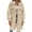 Khaki, variant on Fleece Coat Women Lapel Collar Coats Jacket Knee Length Coat Trendy Winter Peacoat Single Breasted Topcoat Pocket Outwear Thicken Pea Coats Sherpa Trench Coat