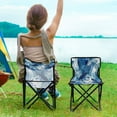 thumbnail image 5 of 600D Oxford Camping Chair Portable Foldable Chair Supports 220 lbs for Picnic, Fishing, Backpacking Ethereal Dreamlike Elements, 5 of 8