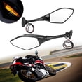 thumbnail image 4 of Par de espejo retrovisor LED luz de señal de giro para motocicleta ajuste integrado para Honda CBR600RR CBR1000RR CBR500R, 4 of 9