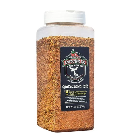 2 Gringos Chupacabra Original Fine Meat Rub, (2 Pack) 50 Ounce