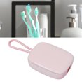 thumbnail image 3 of Toothbrush Cleaner Case Portable UVC Deep Cleaning Moisture Resistant Turbo Fan Drying for Business Trips Pink, 3 of 7