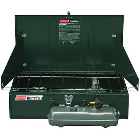 Coleman 2-Burner Dual Fuel Powerhouse Liquid Fuel Stove Multi-Colored