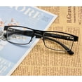 thumbnail image 2 of Mens 3 Pack Metal Rectangle Business Reading Glasses Presbyopic glasses, 2 of 4