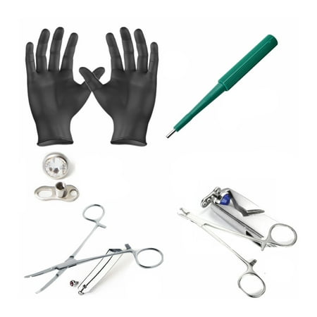 33 Piece Kit Factory Match - LionGothic Dermal Piercing Kit 33 Pieces