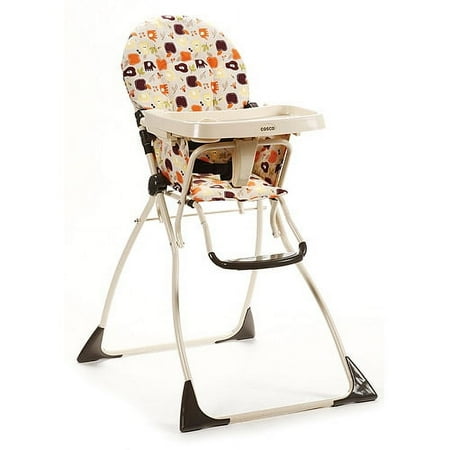 Cosco - Flat Fold High Chair, Fruity Jungle