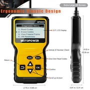 MOTOPOWER Car OBD2 Code Reader OBD2 Scanner Engine Fault Code Reader Car Diagnostic Scan Tool