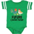 thumbnail image 3 of Inktastic Future Chicken Farmer Childs Boys or Girls Baby Bodysuit, 3 of 5