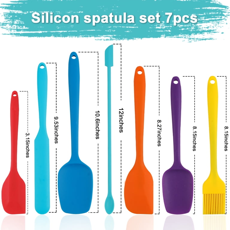 PECULA 7-Piece Silicone Spatula Set photo 7