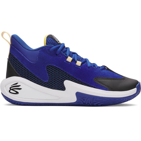Under Armour Curry 3Z 25 Kids Basketball Shoes Color: Royal White Size: 5