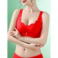 thumbnail image 2 of Women Bra Thin Padded No Underwire Soft Plus Size Bras, 2 of 8