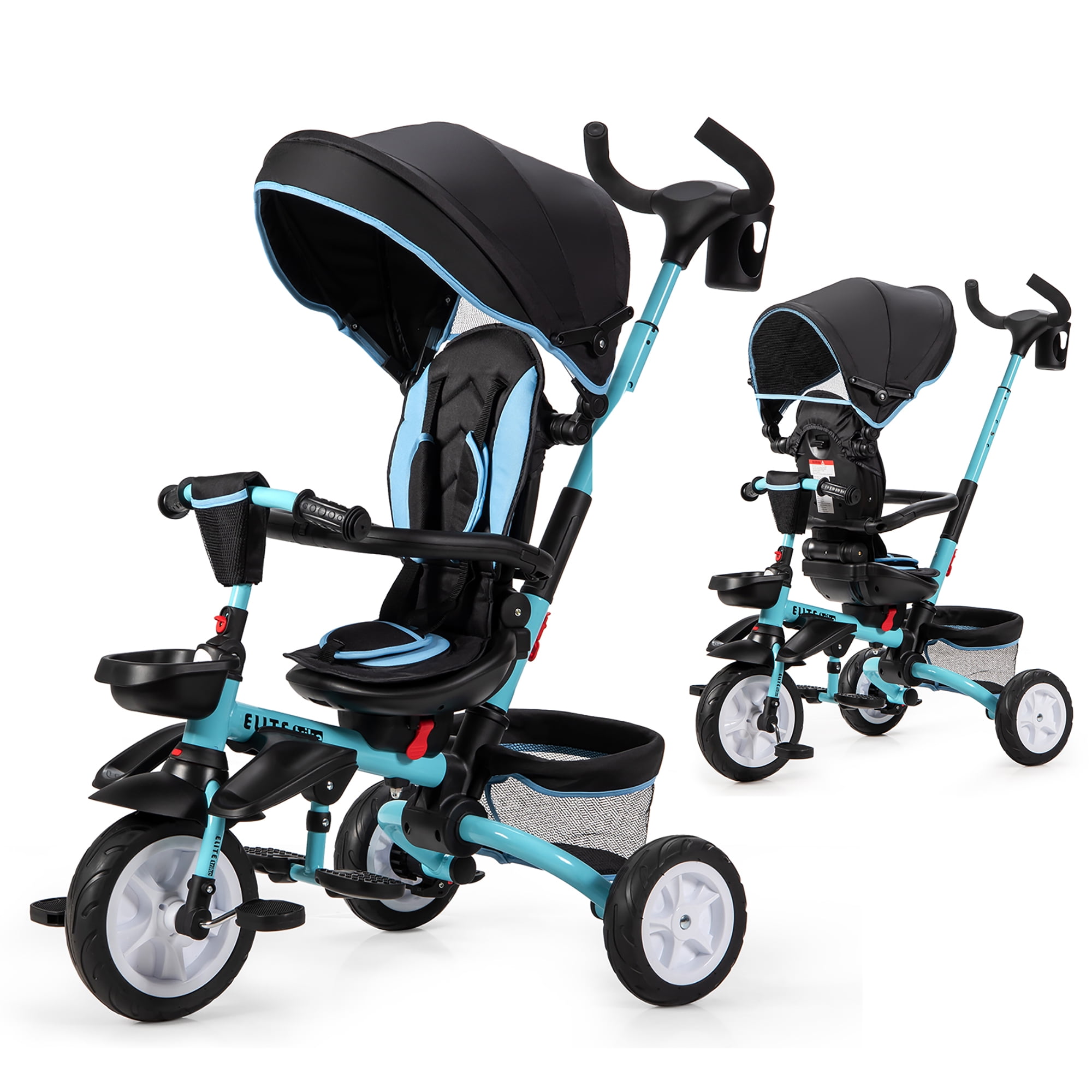 stroller with bicycle wheels