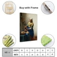 thumbnail image 4 of Johannes Vermeer Art Painting The Milkmaid Poster Baroque Vintage Wall Art Picture Print Canvas Painting Home Bedroom Bathroom Decor Poster, 4 of 7