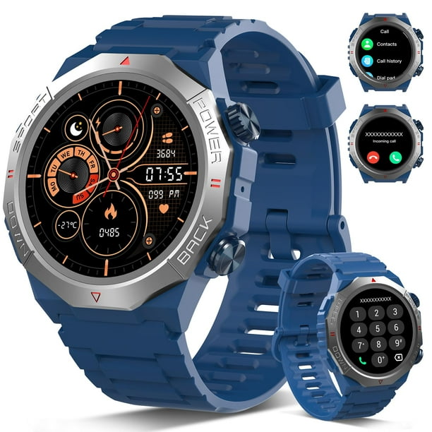 Reloj inteligente Atheewon Military con pantalla HD IP68 de 1,39