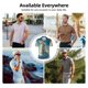 thumbnail image 5 of Fotbe Cute Angel Winged Rabbit Camiseta Polo de Golf para Hombre con Estampado – Camisa Deportiva Transpirable con Cuello Abotonado-Small, 5 of 6