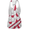 thumbnail image 2 of World Cup Poland Soccer Ball All Over Womens Work Out Tank Top Multi LG, 2 of 2