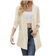 thumbnail image 2 of Cárdigan para mujer y suéter de invierno, abrigo, cárdigan, manga larga, bolsillo, blusa, ropa, tops sueltos, abrigo para mujer, 2 of 8