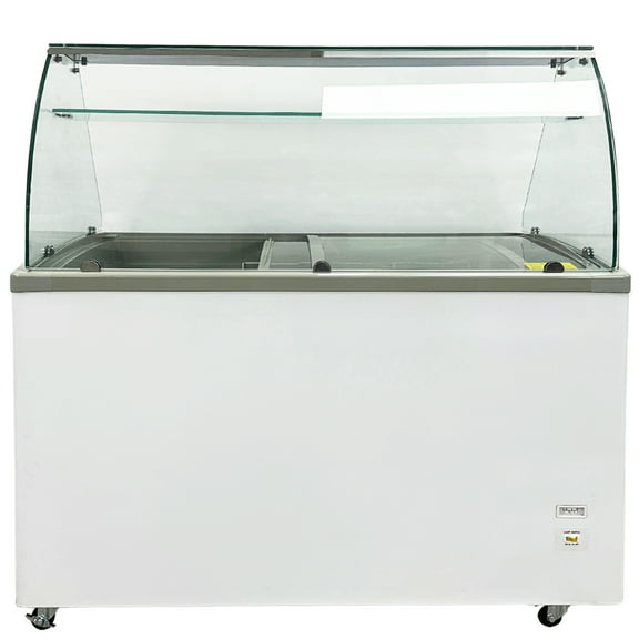 NSF 50 in. Gelato Freezer 13 Cu.Ft. Commercial Chest Freezer, Ice Cream Chest Freezer