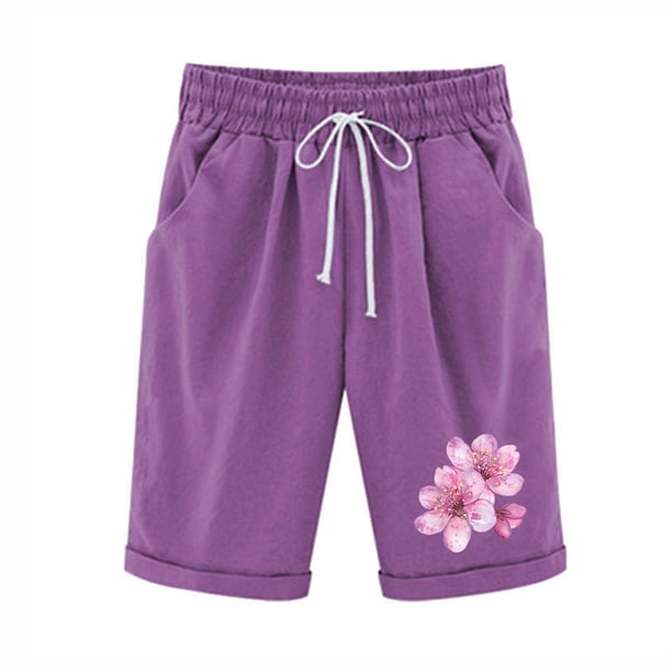 Cordón de Impresión de la Cintura Elástica Casual, Pantalones de Pijama para el Hogar, la Playa, la Ropa de Dormir Y el Uso Diario
