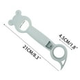 thumbnail image 6 of Fanshiluo New 4 in 1 Multi Function Can Opener Bottle（3-Pieces）,Multi Kitchen Tool for Jelly Jars,Wine, Beer and other,Bottle Opener to Protect the Nail Use, 6 of 9