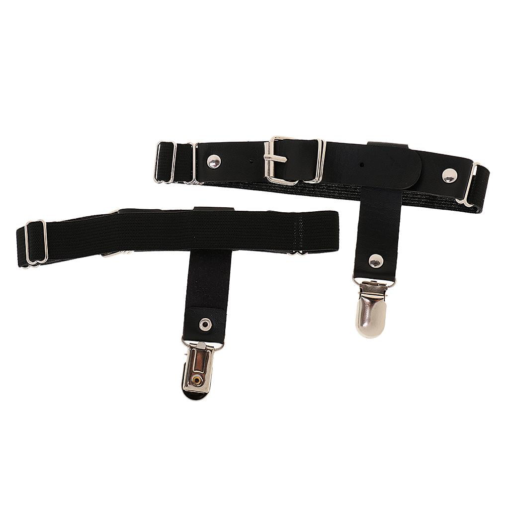 pentagram leg garter leather Studded Single Garter Suspender Pentagram design 