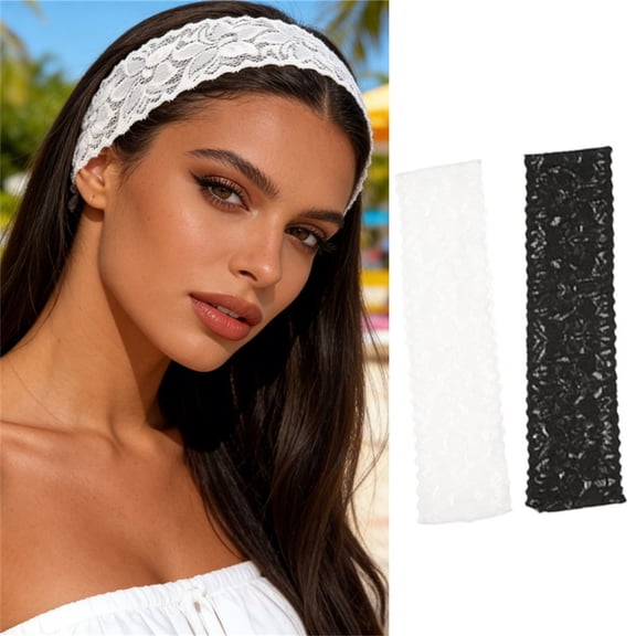 ManxiVoo Lightweight Elastic Knitted Headwrap for Women Girls Comfortable All Day Hair Wear