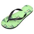 thumbnail image 2 of Unisex Comfort Flip Flops Summer Thong Sandals Non Slip Soles Flip Flop for Beach, Pool, and Daily Wear Cute Cartoon Alligator M, 2 of 8