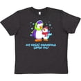 thumbnail image 3 of Inktastic My Great Grandma Loves Me Cute Penguins Youth T-Shirt, 3 of 5