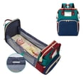 thumbnail image 4 of Bolsa de pañales multifuncional, mochila para bolsa de pañales para bebés, mochila para pañales para bebés, mochila de viaje para bebés, valor inmejorable, 4 of 8