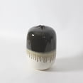 thumbnail image 1 of Gaia Drip Glaze Bud Ceramic Vase, 9.6-Inch Height, 1 of 1