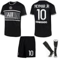 thumbnail image 1 of Kits de fútbol Jersey de fútbol Camiseta de entrenamiento Traje 21/22 Nueva temporada Paris Soccer-21 22 PSG Neymar JR 10-20 (110-120 CM) BmatwkZeng Bmatwk Jersey, 1 of 2