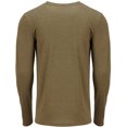 thumbnail image 2 of Next Level - Camiseta de manga larga Tri-Blend cuello redondo para adultos unisex (Verde Militar), 2 of 2