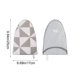 thumbnail image 3 of Mini Travel Ironing Board with Heat-Resistant Cover, Portable Handheld Ironing Pad for Collars and Cuffs, 1-Pack, 3 of 6