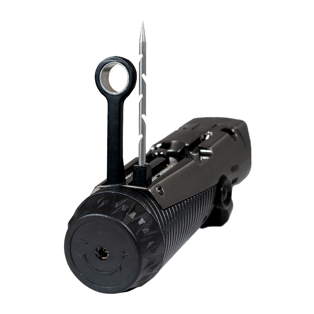 JetLine Regal Triple Torch Lighter with Punch Cutter - Gunmetal