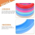 thumbnail image 2 of MUSEYA 6Pcs Silicone Bobbin Case Bobbin Storage Circle Assorted Colors Sewing Organizer, 2 of 5