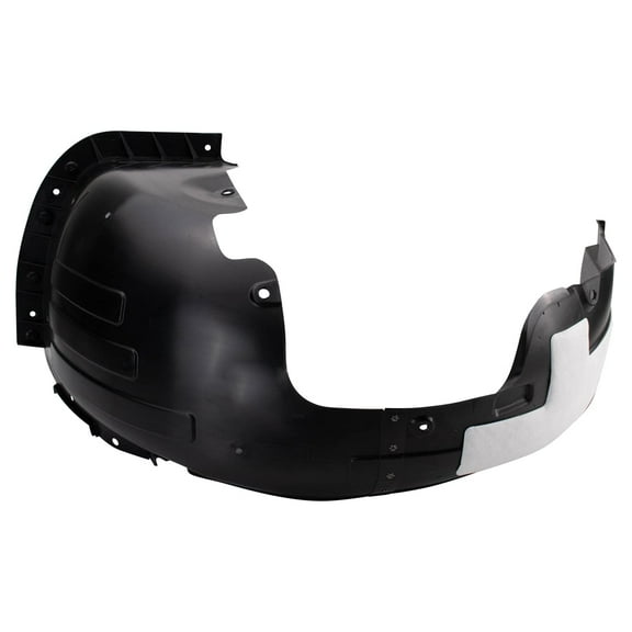 TRQ Front Left Inner Fender Liner Black Drivers Side Fits Select 2019-2021 Kia Forte KI1248159