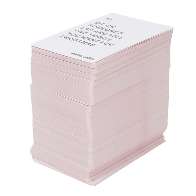 Challenge Card Game, Safe Portable Friends Challenge Card For Men For Bar